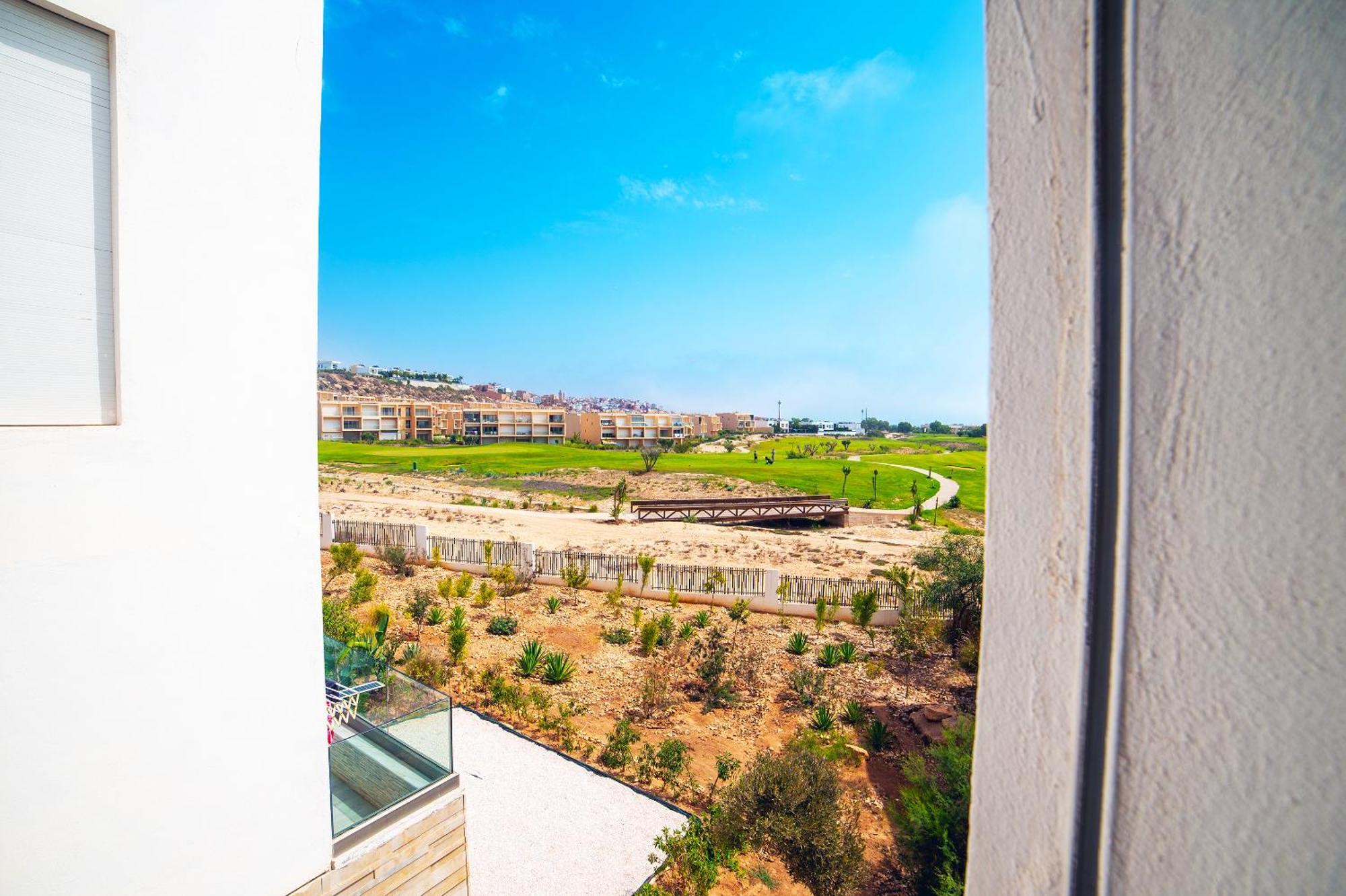 Golf View, Pool,2 Min Walk To Beach, Nakta Taghazout Bagian luar foto